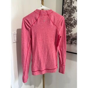 Lululemon Heathered Pink Long Sleeve Running Top Thumbholes Womens Size‎ 8